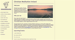 Desktop Screenshot of christianmeditation.ie
